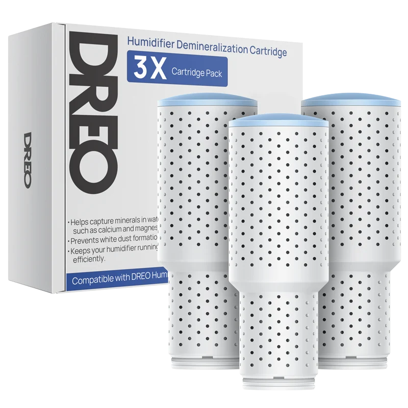 Clean Mist Cartridge - 3-Pack, Fits DREO Humidifiers 119/311/524/306/409S/420S/321/312