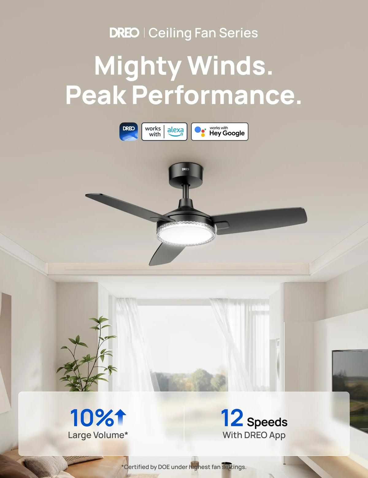 Smart Ceiling Fan 325S